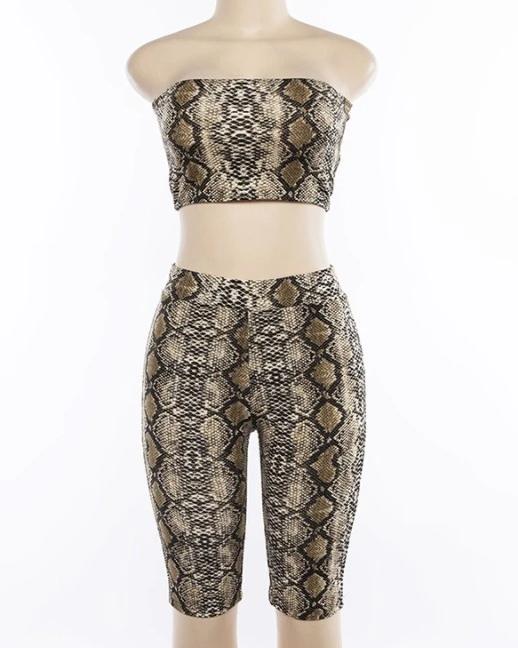 Talk Nice To Me Shorts Set