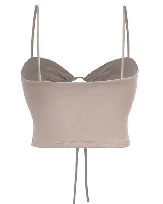 Tiare Keyhole Crop Top - SKYE KIYOMI BEAUTY, LLC