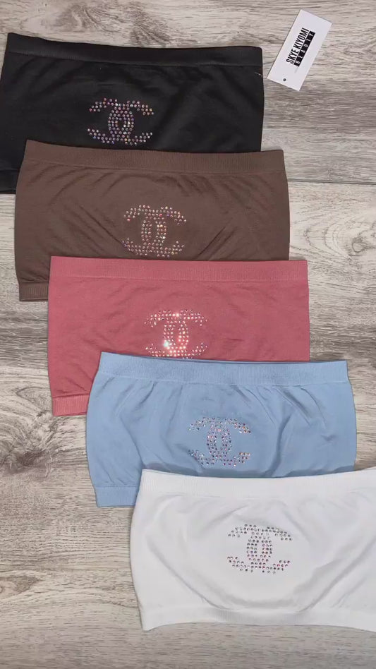 Basic Bandeau Crop Top