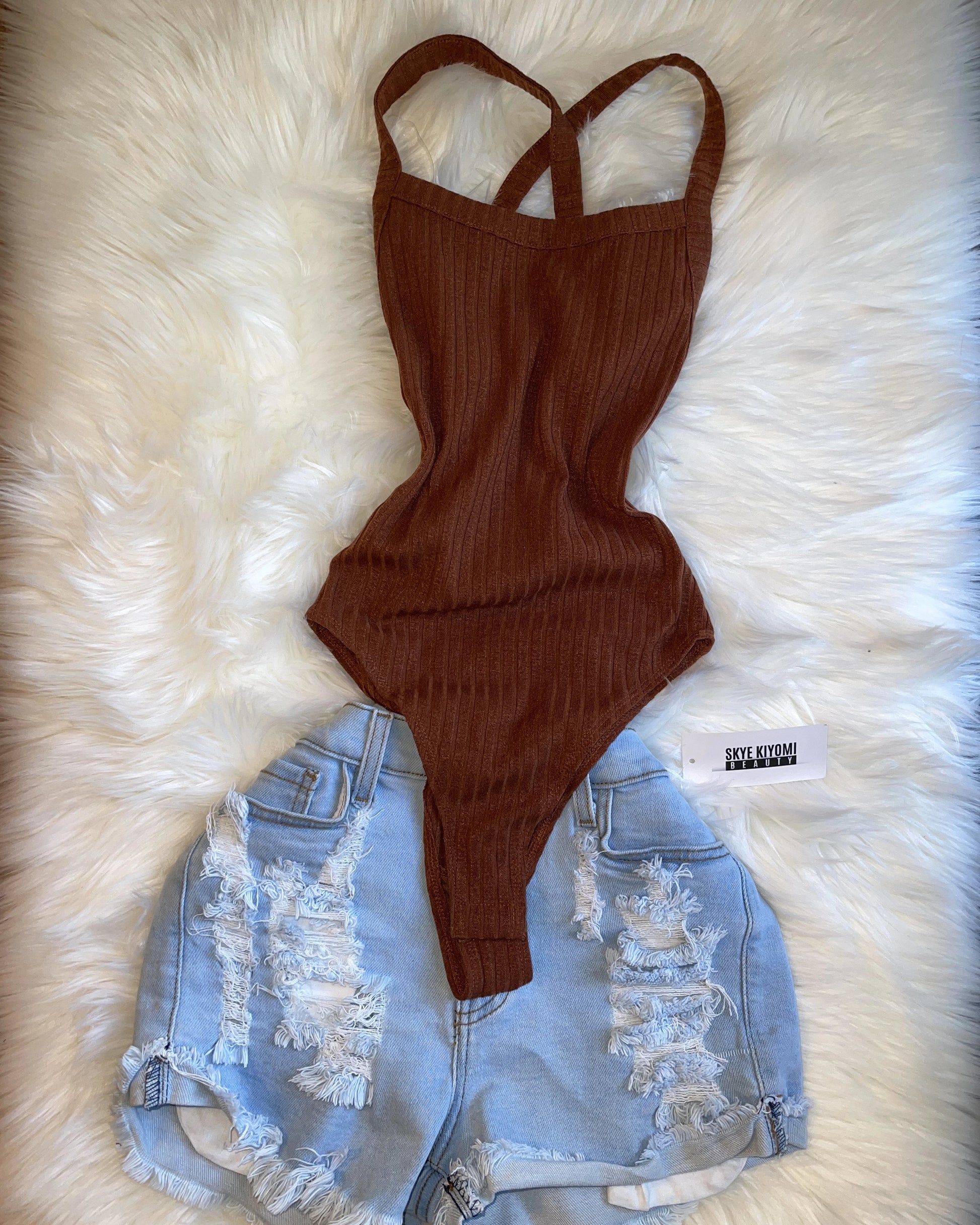Meriel Crossback Bodysuit - SKYE KIYOMI BEAUTY, LLC