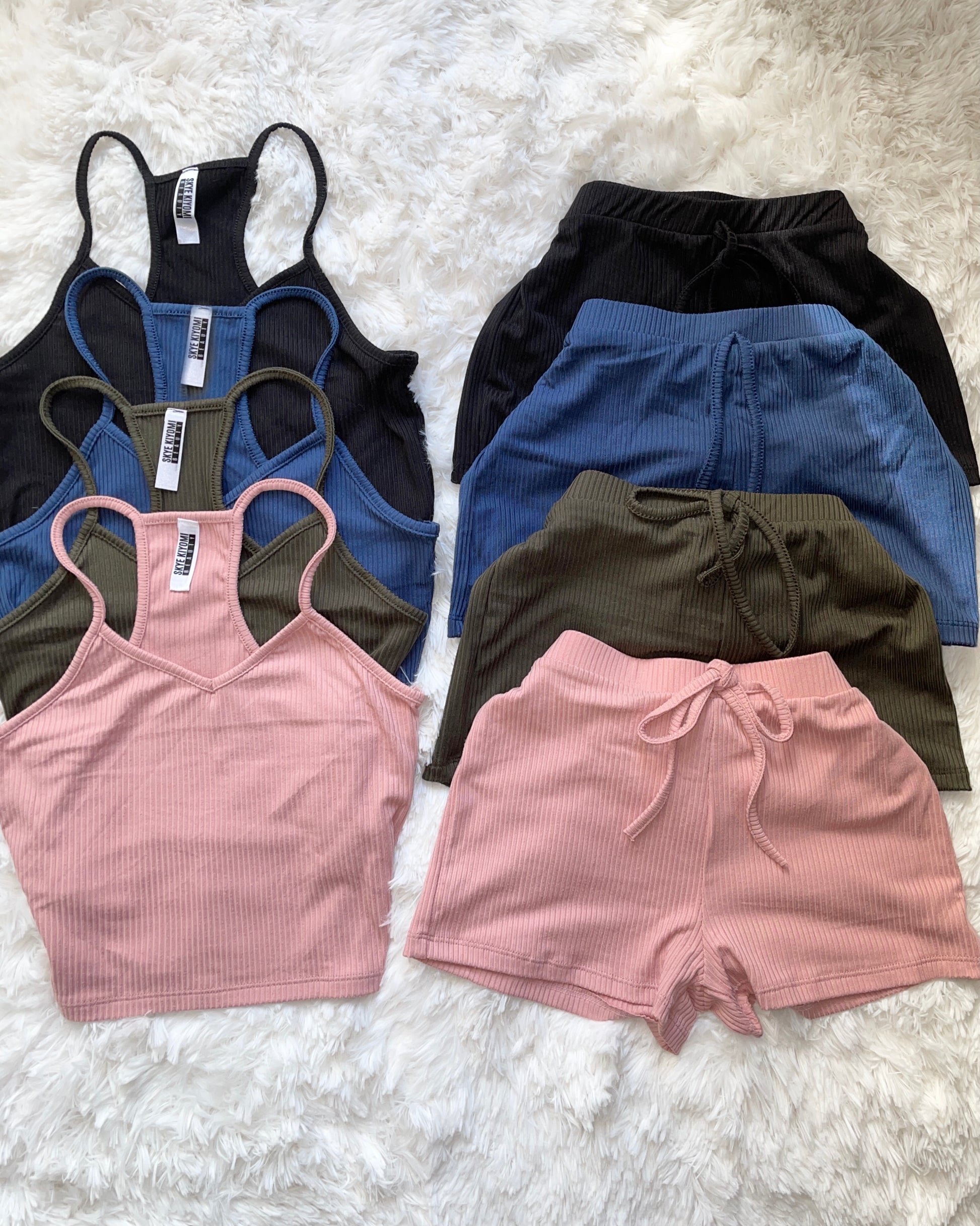 Lexy Halter Shorts Set - SKYE KIYOMI BEAUTY, LLC