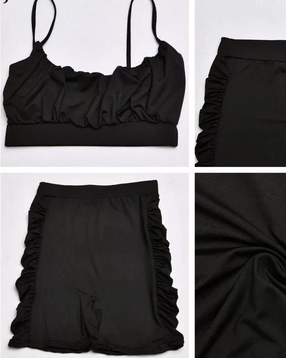 Delilah Biker Shorts Set - SKYE KIYOMI BEAUTY, LLC