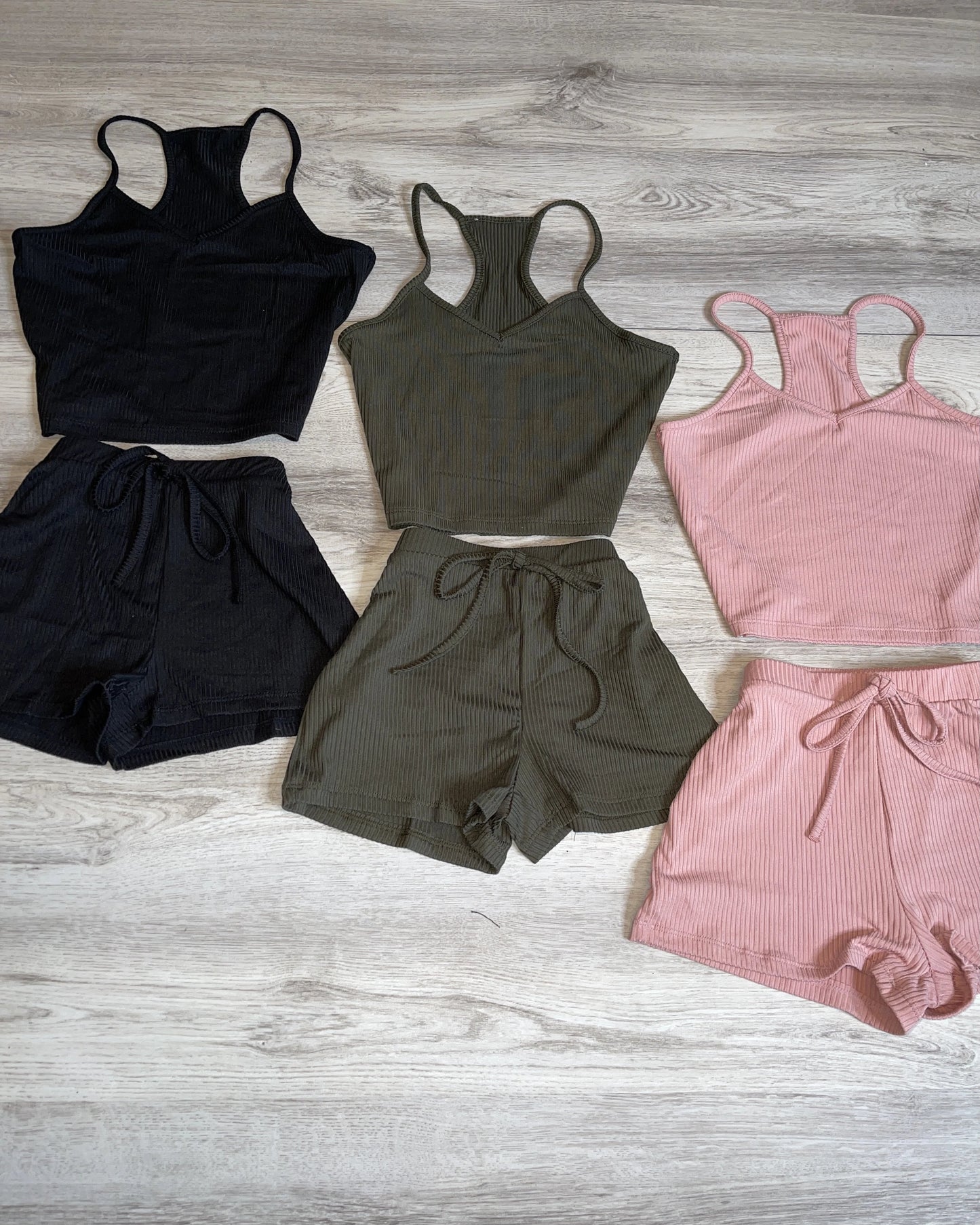 Lexy Halter Shorts Set - SKYE KIYOMI BEAUTY, LLC