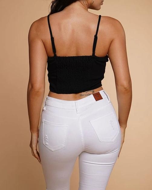 Cameron Stretch Twill Bustier - SKYE KIYOMI BEAUTY, LLC#tops#bottoms#ootd#affordablefashion#affordablestyle#boutiqueshopping#sets#shortsets#pantsets#outerwear