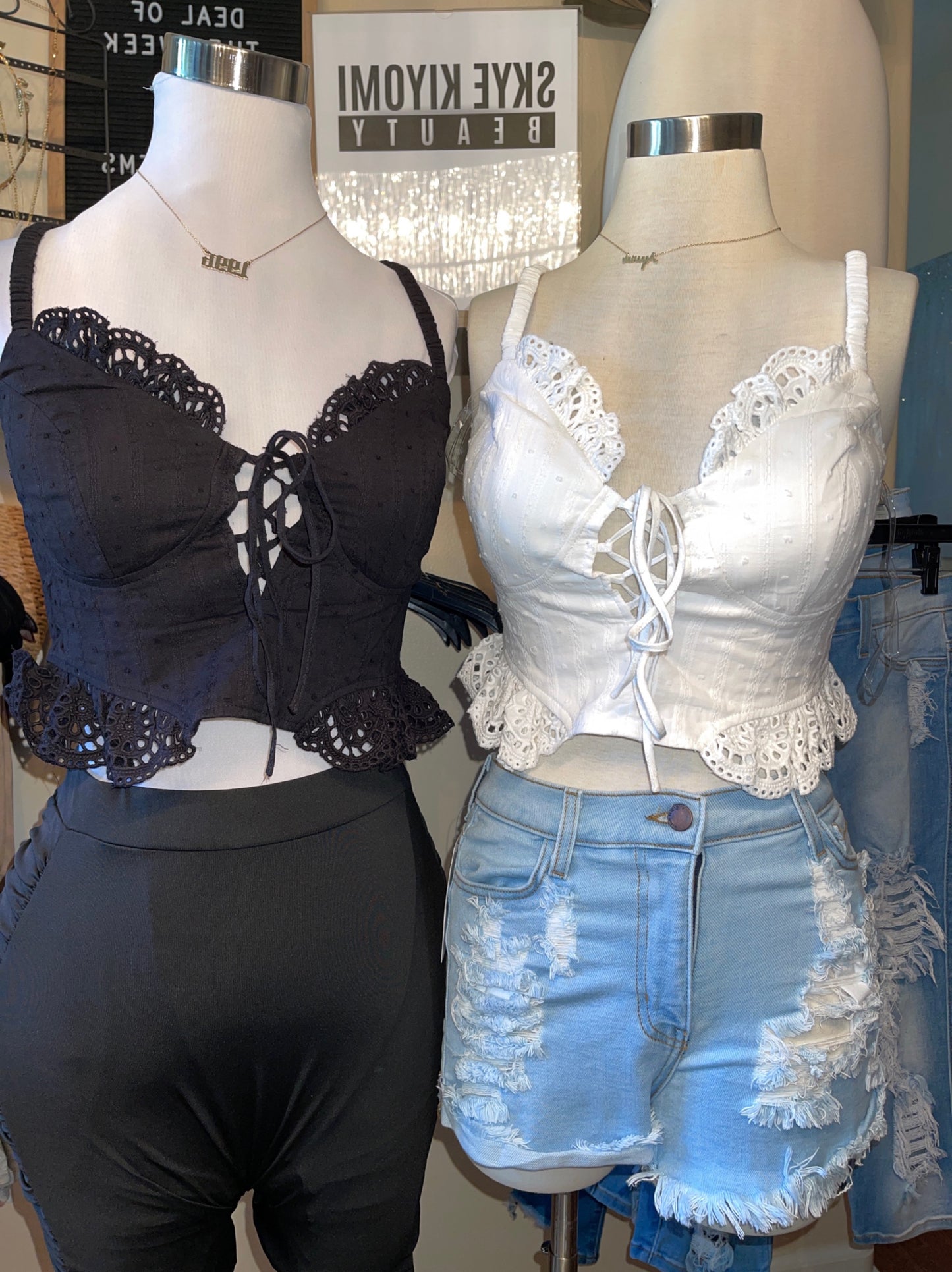 Luxe Ribbon Top - SKYE KIYOMI BEAUTY, LLC