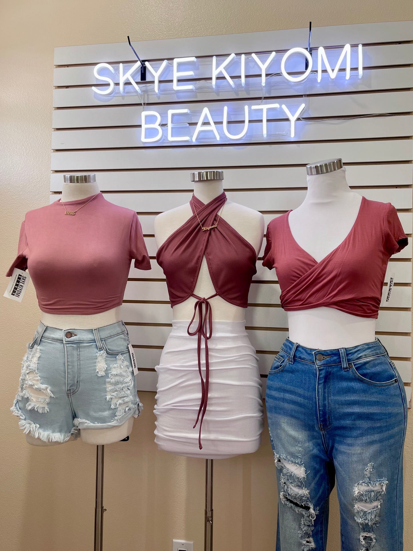 The Glow Up Crop Top - SKYE KIYOMI BEAUTY, LLC