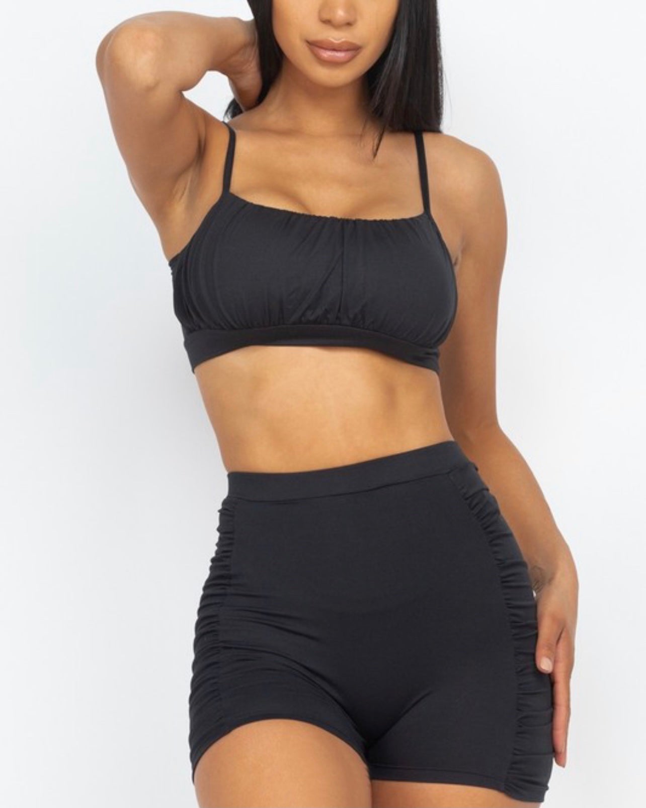 Delilah Biker Shorts Set - SKYE KIYOMI BEAUTY, LLC