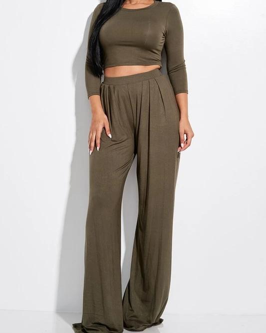 Lounge Together Pants Set - SKYE KIYOMI BEAUTY, LLC#tops#bottoms#ootd#affordablefashion#affordablestyle#boutiqueshopping#sets#shortsets#pantsets#outerwear