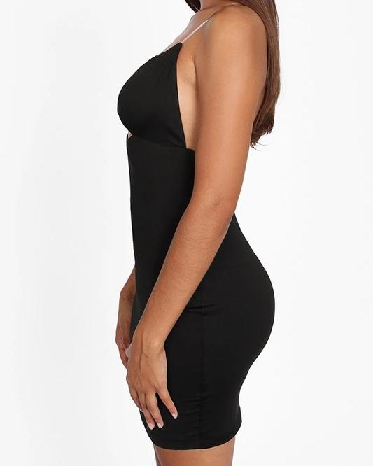 Love Triangle Clear Strap Dress - SKYE KIYOMI BEAUTY, LLC#tops#bottoms#ootd#affordablefashion#affordablestyle#boutiqueshopping#sets#shortsets#pantsets#outerwear