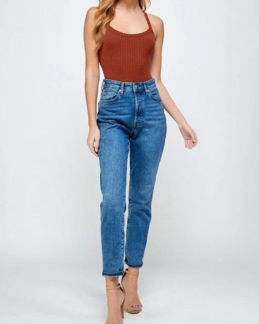 Meriel Crossback Bodysuit - SKYE KIYOMI BEAUTY, LLC#tops#bottoms#ootd#affordablefashion#affordablestyle#boutiqueshopping#sets#shortsets#pantsets#outerwear