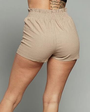 Polly Button Linen Shorts - SKYE KIYOMI BEAUTY, LLC#tops#bottoms#ootd#affordablefashion#affordablestyle#boutiqueshopping#sets#shortsets#pantsets#outerwear