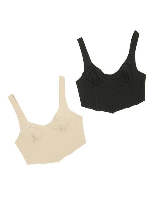 Rowen Stretch Bustier Top - SKYE KIYOMI BEAUTY, LLC#tops#bottoms#ootd#affordablefashion#affordablestyle#boutiqueshopping#sets#shortsets#pantsets#outerwear