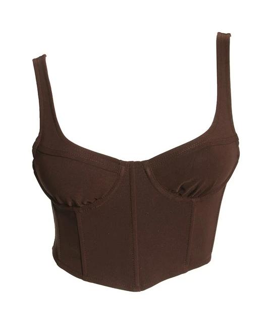 Rowen Stretch Bustier Top - SKYE KIYOMI BEAUTY, LLC#tops#bottoms#ootd#affordablefashion#affordablestyle#boutiqueshopping#sets#shortsets#pantsets#outerwear
