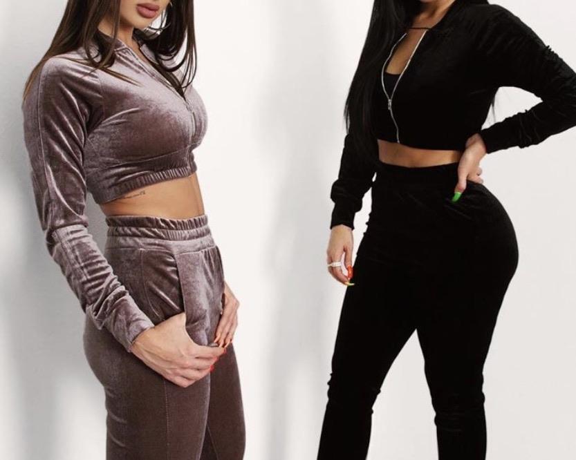 Tracy Velour Track Pants Set - SKYE KIYOMI BEAUTY, LLC#tops#bottoms#ootd#affordablefashion#affordablestyle#boutiqueshopping#sets#shortsets#pantsets#outerwear