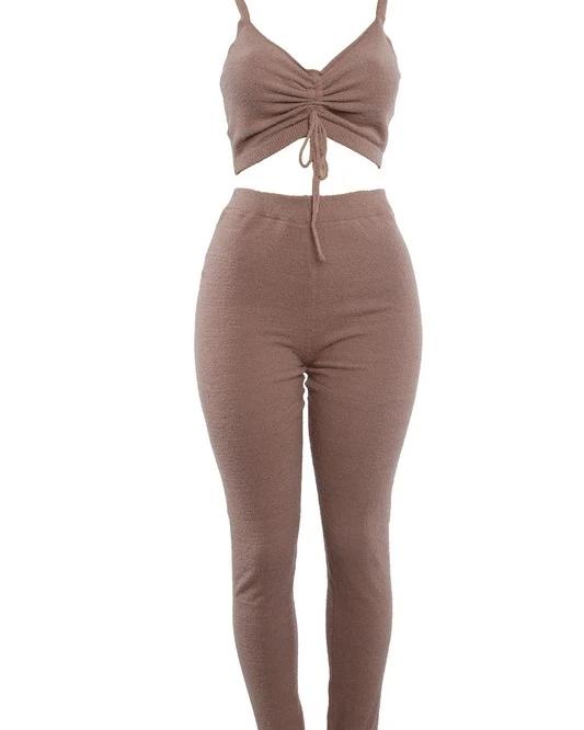 Yogi Fuzzy Lounge Pants Set - SKYE KIYOMI BEAUTY, LLC#tops#bottoms#ootd#affordablefashion#affordablestyle#boutiqueshopping#sets#shortsets#pantsets#outerwear