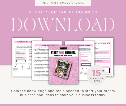 Start Your Business EBook (Digital Download)