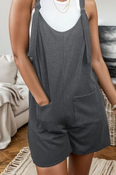 Scoop Neck Striped Wide Strap Romper – SKYE KIYOMI BEAUTY, LLC