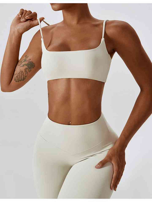 Cropped Sports Tank Top