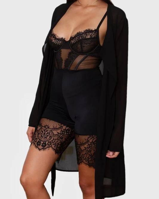 Caged Romper - SKYE KIYOMI BEAUTY, LLC#tops#bottoms#ootd#affordablefashion#affordablestyle#boutiqueshopping#sets#shortsets#pantsets#outerwear