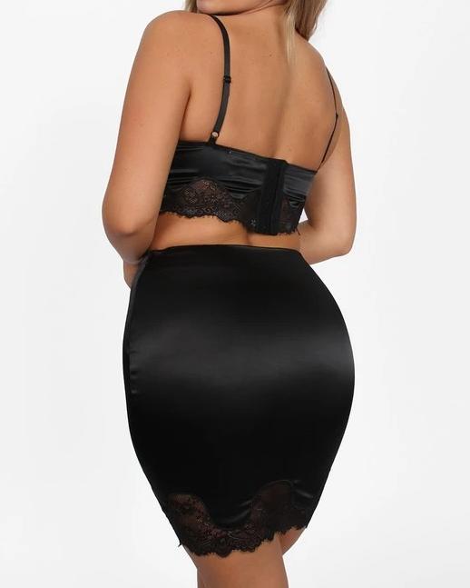 Ciara Satin Skirt Set - SKYE KIYOMI BEAUTY, LLC#tops#bottoms#ootd#affordablefashion#affordablestyle#boutiqueshopping#sets#shortsets#pantsets#outerwear