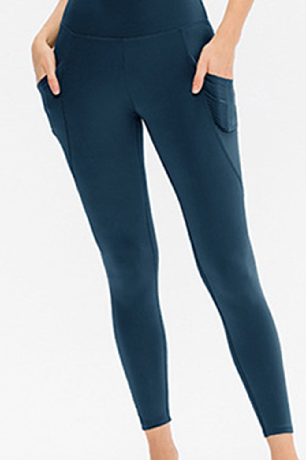 Joelle Slim Fit Long Active Leggings with Pockets