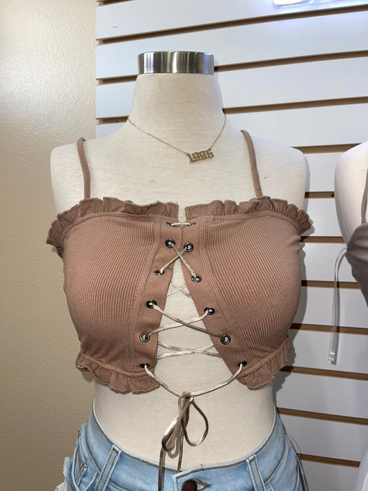Riley Crop Top - SKYE KIYOMI BEAUTY, LLC