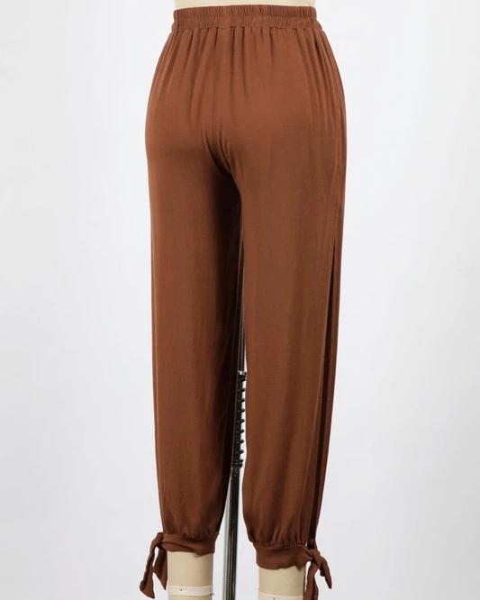 Miranda Side-Slit Pants - SKYE KIYOMI BEAUTY, LLC#tops#bottoms#ootd#affordablefashion#affordablestyle#boutiqueshopping#sets#shortsets#pantsets#outerwear