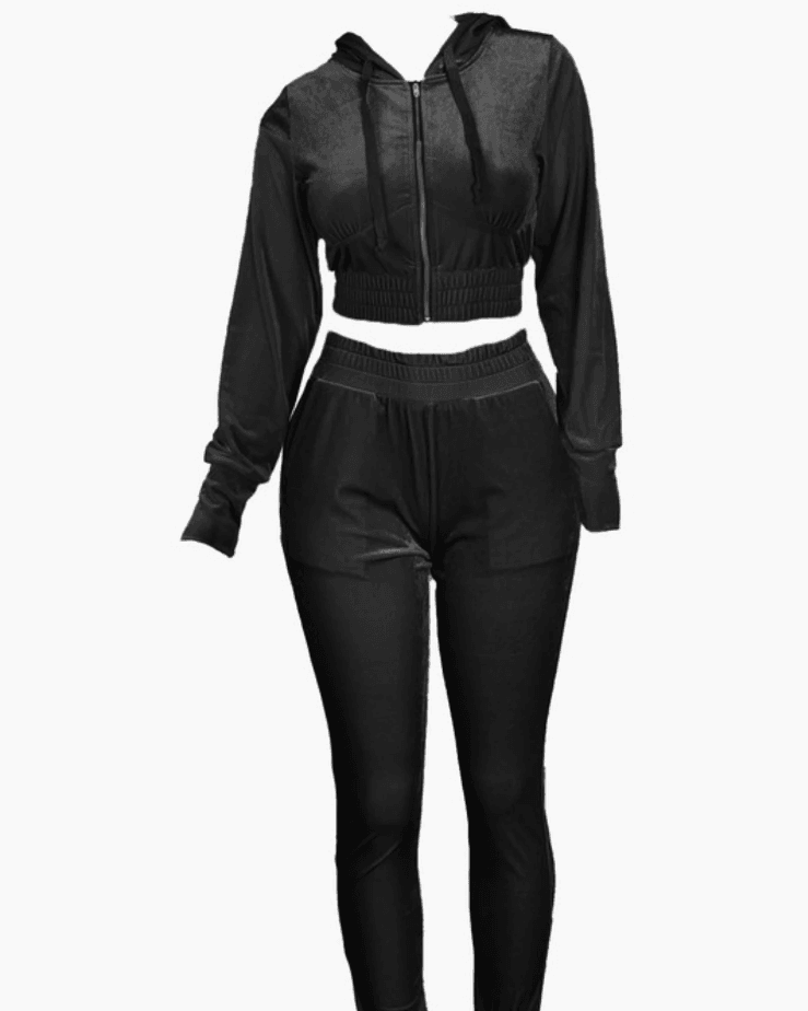 Tracy Velour Track Pants Set - SKYE KIYOMI BEAUTY, LLC#tops#bottoms#ootd#affordablefashion#affordablestyle#boutiqueshopping#sets#shortsets#pantsets#outerwear